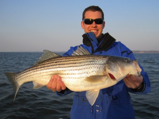 Justin was on fire with the bigger fish