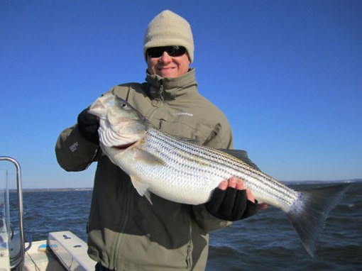 Jay bested this rock on a 9 wt.